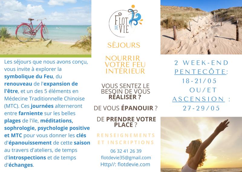 Un séjour a l'ascension 2023 sur l'ile de ré sur bruz près de Rennes