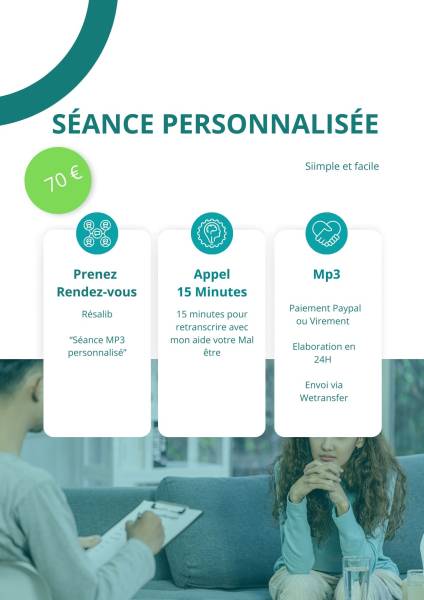 Séance d'hypnose Personnalisée disponible en Mp3 sur Bruz près de Guichen