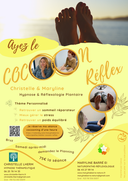 Cocoon reflex Reflexologie et Hypnose sur Bruz